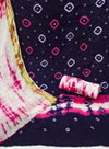 KGM Heavy Rayon Cotton Bandhani Printed Non Catalog Dress Material